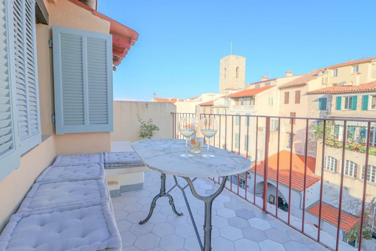 Clt - Unique Duplex & Terrace On The Provencal Market Antibes Luaran gambar
